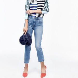 J. Crew 9" Billie Demi Boot Crop NWT